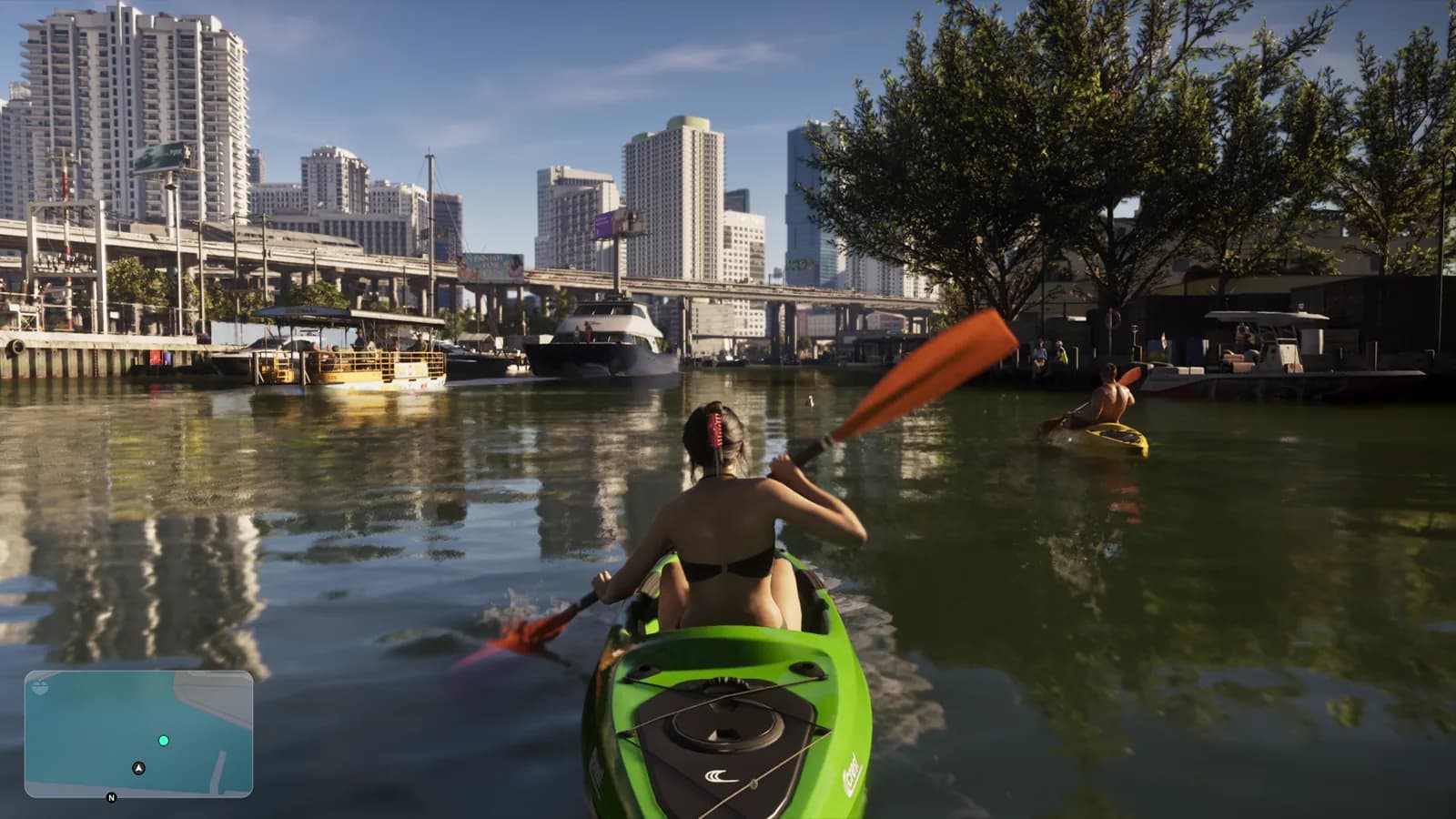 Kayak por los canales de Leonida — GTA VI