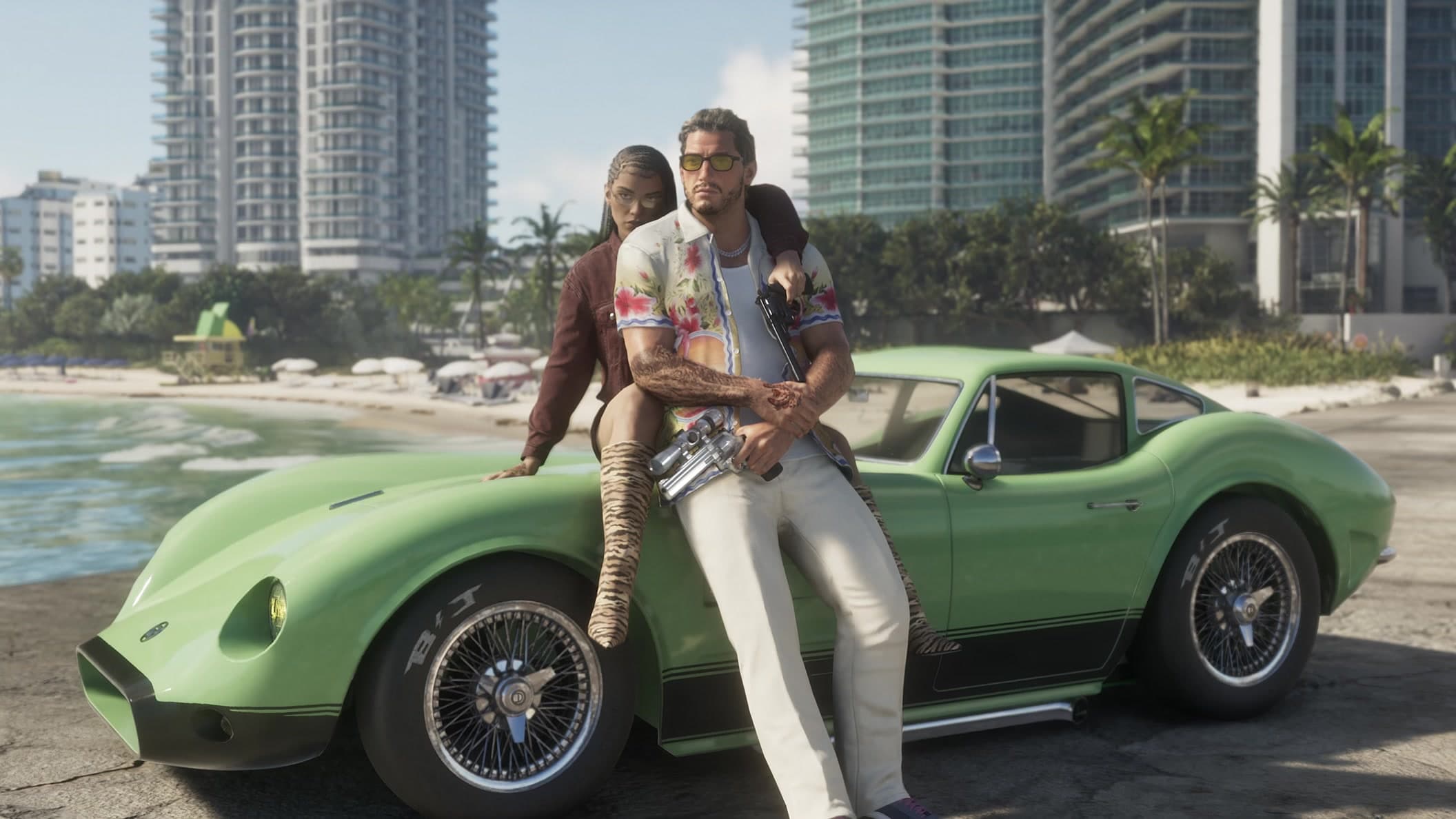 Jason & Lucia — Beach Convertible (video frame)